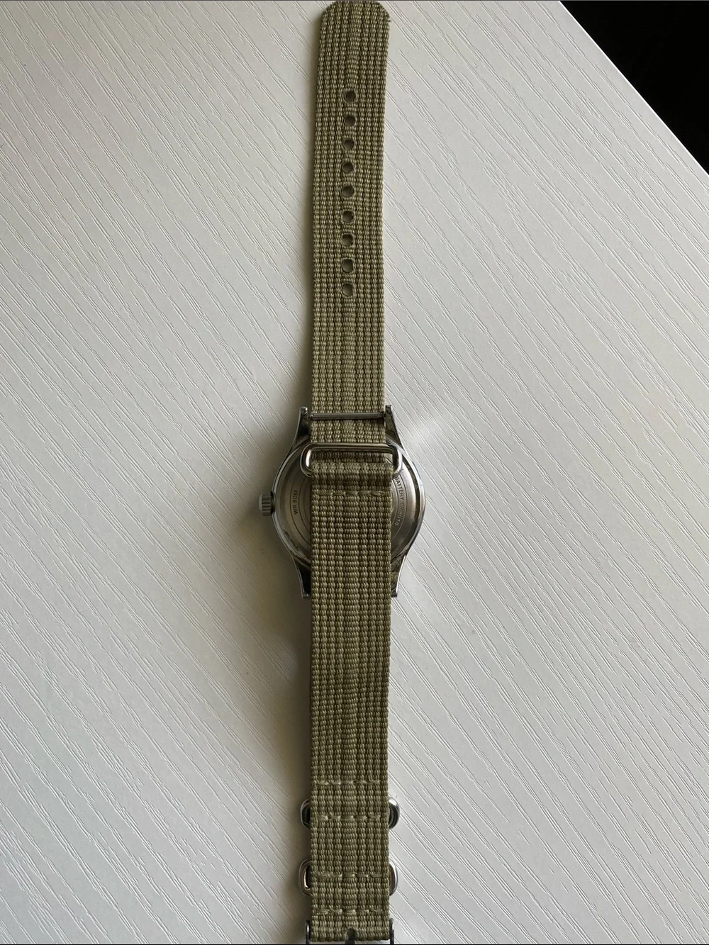 Timex Men's Olive Green Nylon Strap Field Watch